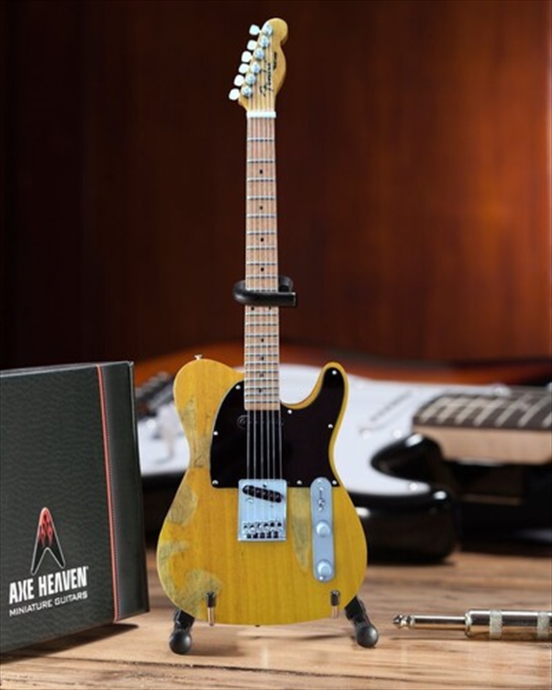 Axe Heaven Fender Telecaster Vintage Blonde Mini Guitar Replica Collectible FT-006/Product Detail/Collectables