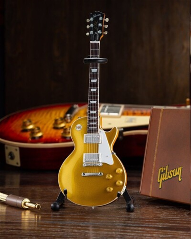 Axe Heaven Gibson Les Paul 1957 Gold Top Mini Guitar Replica Collectible GG-121/Product Detail/Collectables