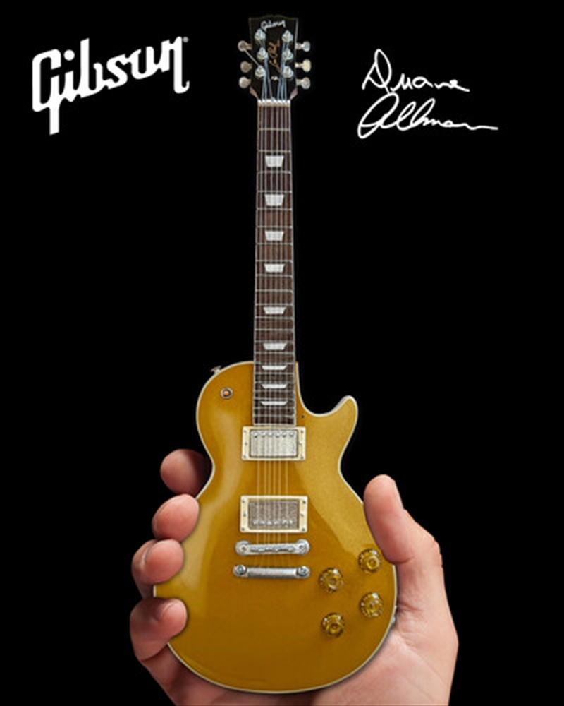 Axe Heaven Duane Allman Gibson 1957 Les Paul Goldtop Mini Guitar Replica Collectible GG-132/Product Detail/Collectables