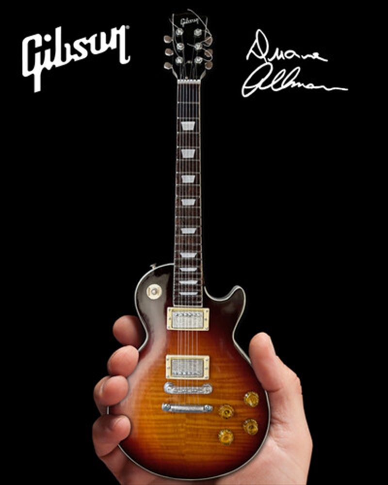 Axe Heaven Duane Allman Gibson 1959 Les Paul "DUANE" Tobacco Burst Mini Guitar Replica Collectible G/Product Detail/Collectables