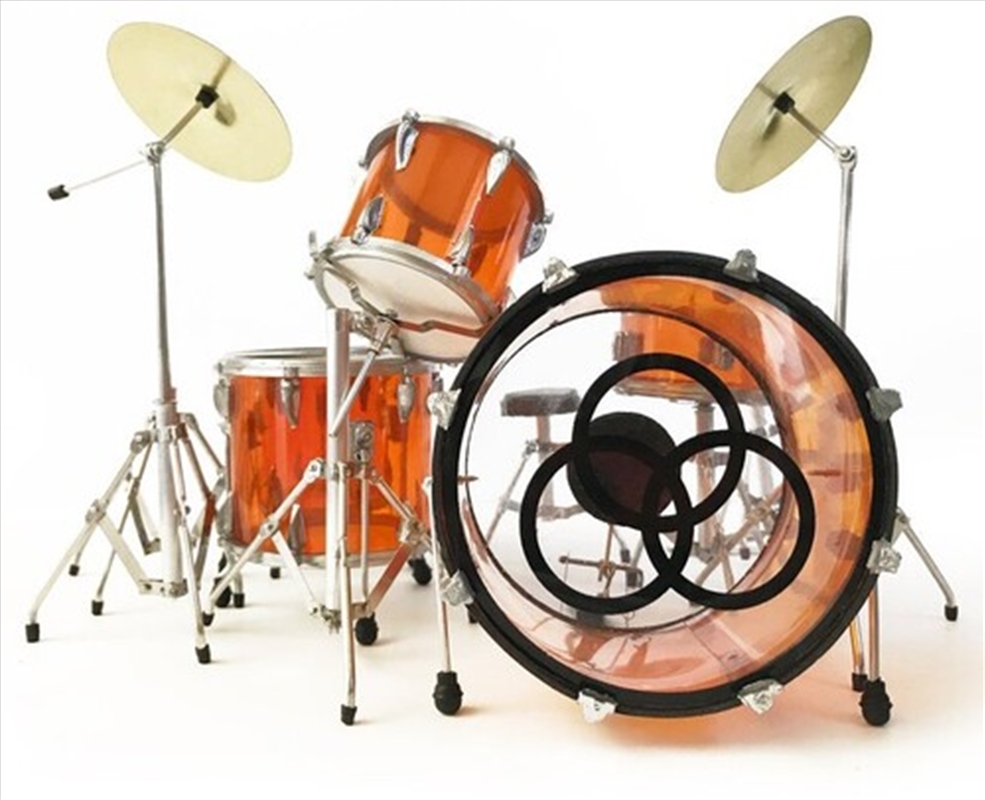 Axe Heaven Vistalite Transparent Amber Mini Drum Kit Replica Collectible JB-500/Product Detail/Collectables