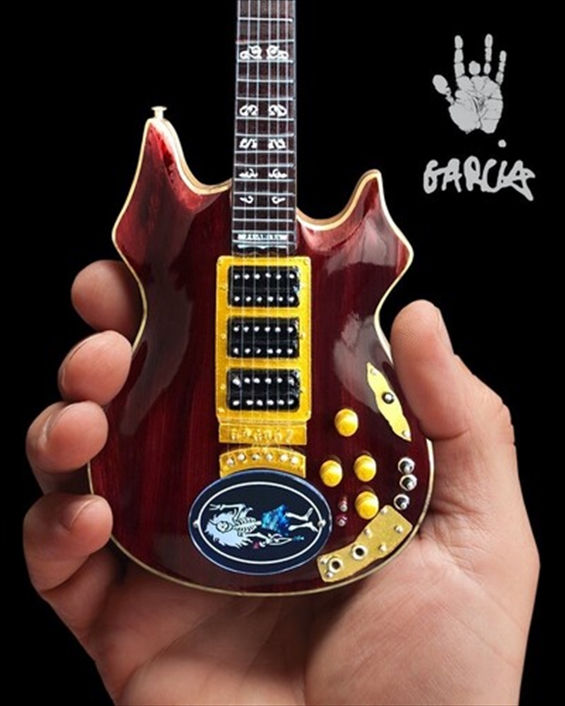 Axe Heaven Jerry Garcia Rosebud Tribute Mini Guitar Replica Collectible Officially Licensed JG-149/Product Detail/Collectables