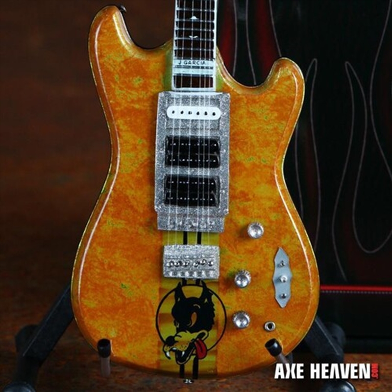Axe Heaven Jerry Garcia Wolf Tribute Mini Guitar Replica Collectible Officially Licensed JG-403/Product Detail/Collectables