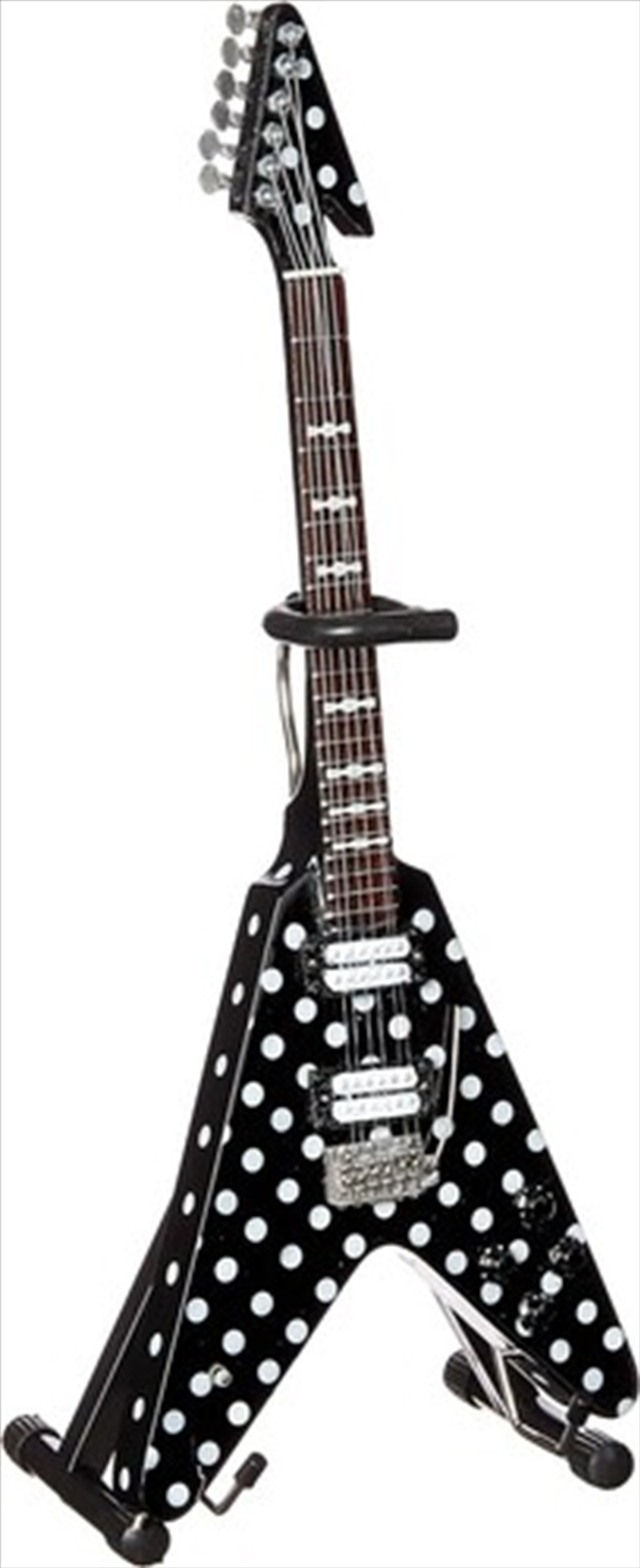 Axe Heaven Harpoon Polka Dot V Mini Guitar Replica Collectible RR-108/Product Detail/Collectables