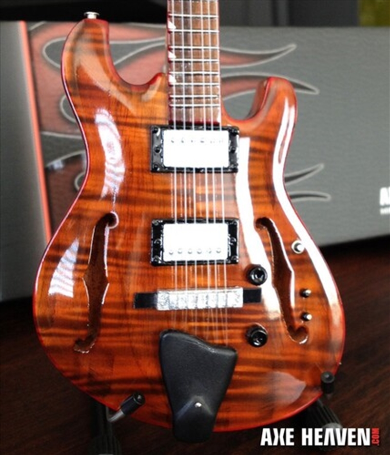 Axe Heaven Trey Anastasio Phish Signature Paul Languedoc 2010 Ocelot Mini Guitar Replica Collectible/Product Detail/Collectables