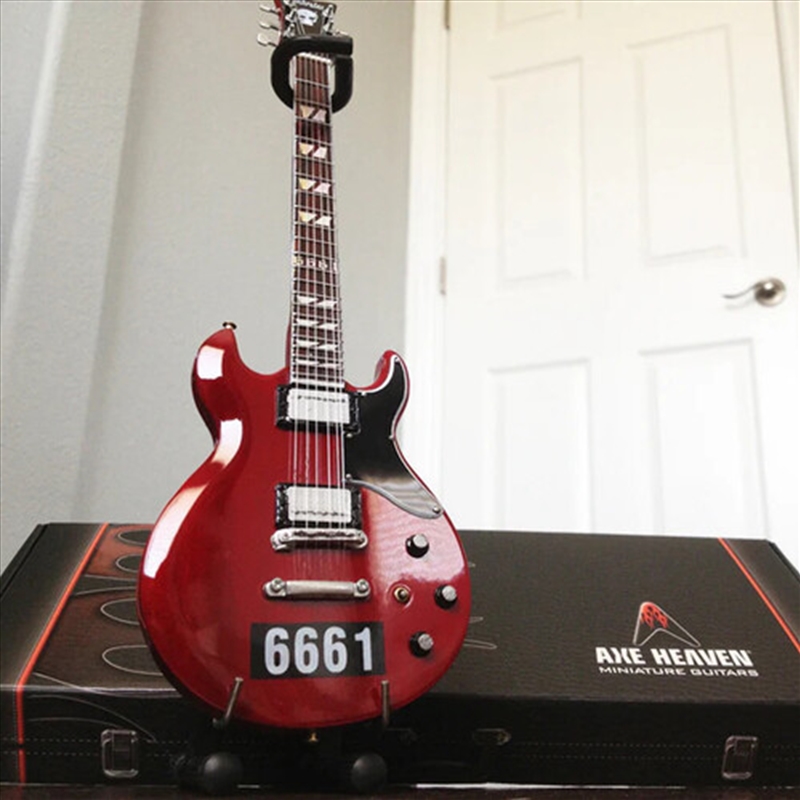 Axe Heaven Zacky Vengeance 6661 Red Mini Guitar ZV-520/Product Detail/Collectables