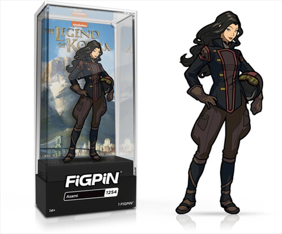 FiGPiN - Avatar: The Legend of Korra - Asami Enamel Pin (1254)/Product Detail/Buttons & Pins