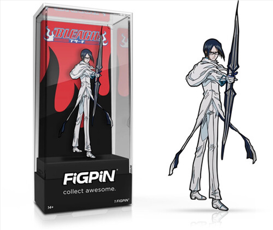 FiGPiN - Bleach - Uryu Ishida  3 Inch Enamel Pin (1371)/Product Detail/Buttons & Pins