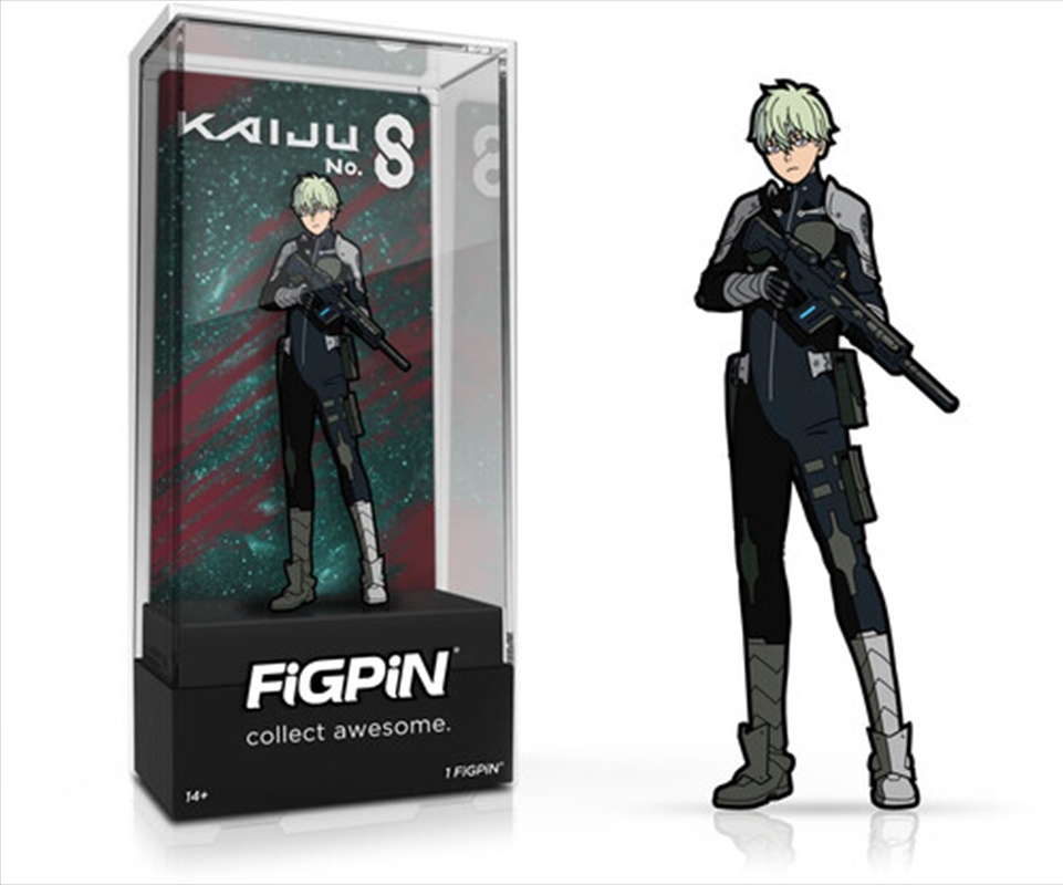 FiGPiN - Kaiju No.8 - Reno Ichikawa - 3 Inch Enamel Pin (1689)/Product Detail/Buttons & Pins