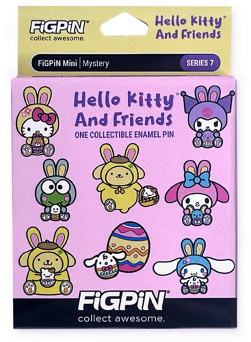 FiGPiN - Mystery Mini Pin - Hello Kitty & Friends - Series 7 - 1 Pin/Product Detail/Buttons & Pins