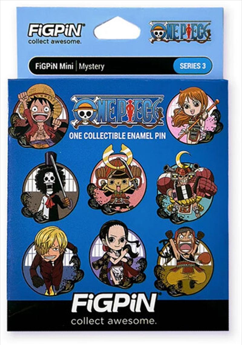 FiGPiN - Mystery Mini Pin - One Piece - Series 3 - 1 Pin/Product Detail/Buttons & Pins