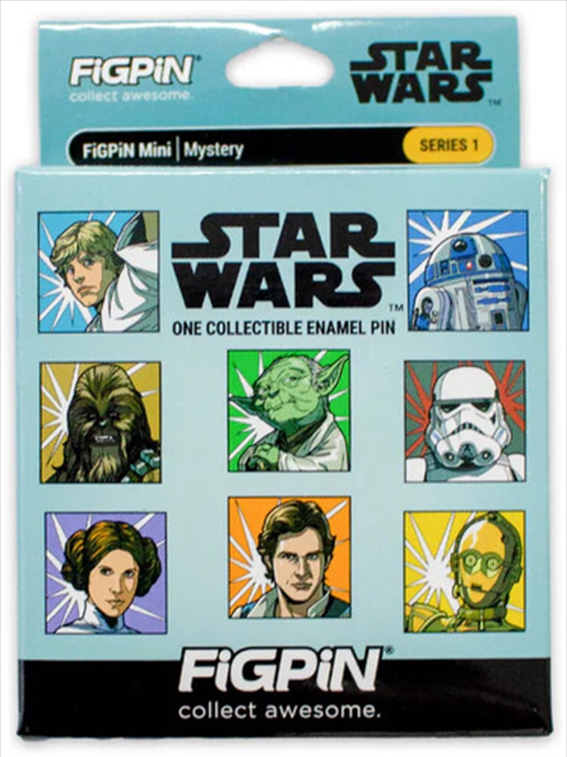FiGPiN - Mystery Mini Pin - Star Wars Classic - Series 1 - 1 Pin/Product Detail/Buttons & Pins