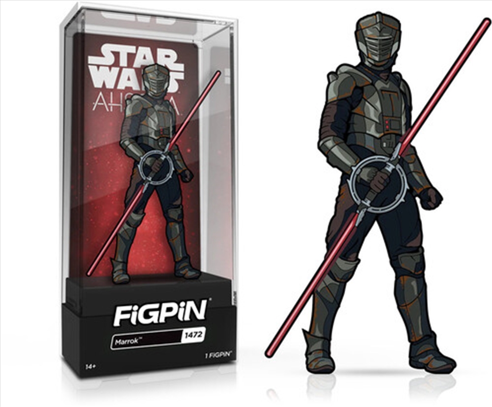 FiGPiN - Star Wars: Ahsoka - Marrok Enamel Pin (1472)/Product Detail/Buttons & Pins