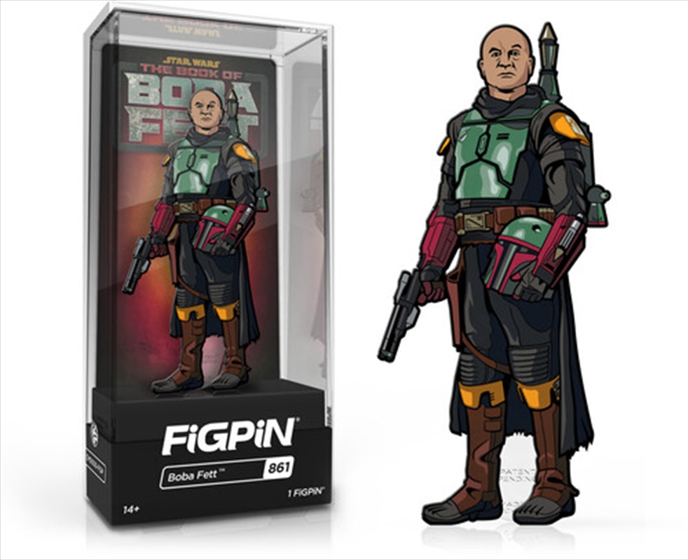 FiGPiN - Star Wars The Book Of Boba Fett - Boba Fett Enamel Pin (861)/Product Detail/Buttons & Pins