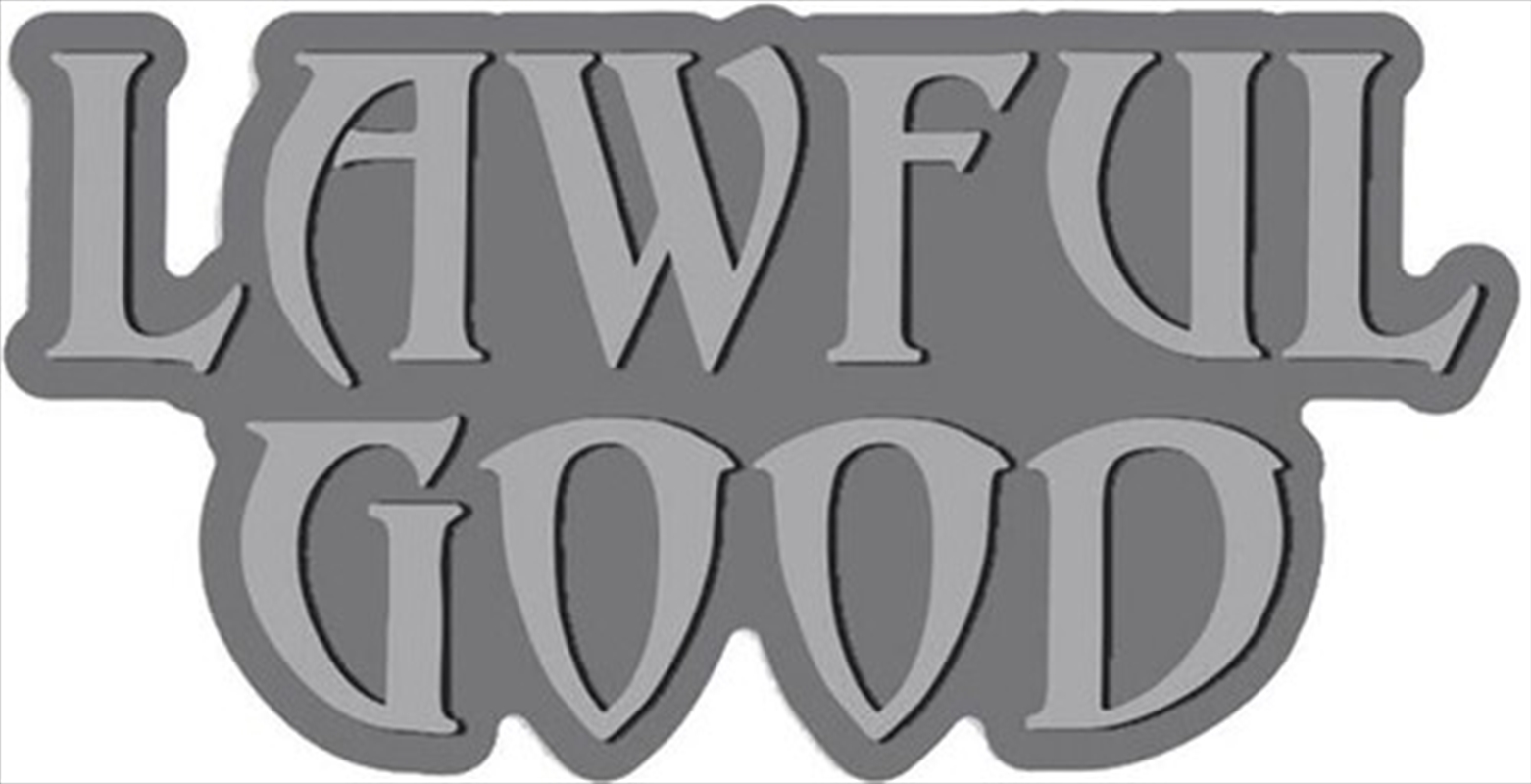 Pintrill - Moral Alignment: Lawful Good Enamel Pin/Product Detail/Buttons & Pins