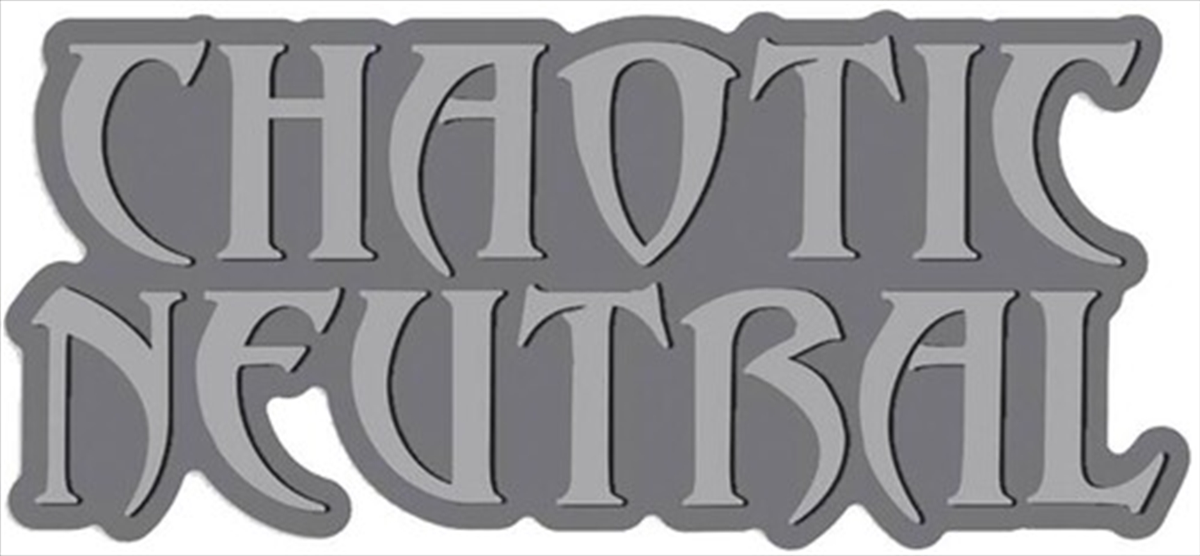 Pintrill - Moral Alignment: Chaotic Neutral Enamel Pin/Product Detail/Buttons & Pins