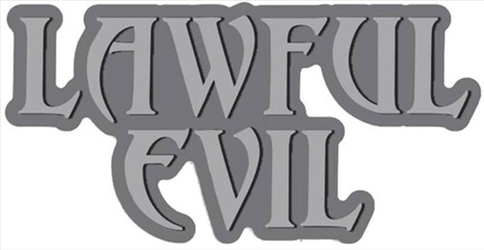 Pintrill - Moral Alignment: Lawful Evil Enamel Pin/Product Detail/Buttons & Pins