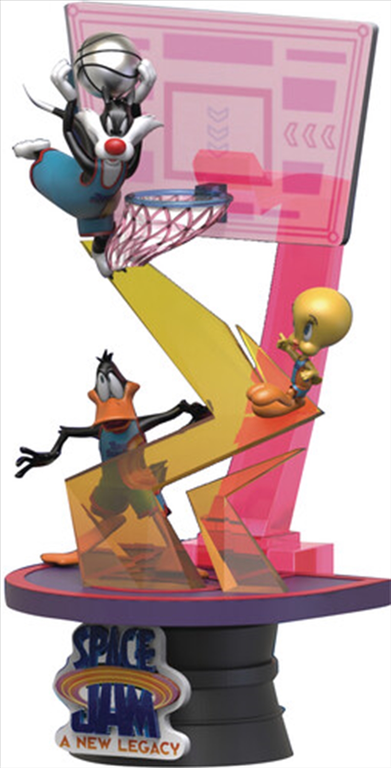 Beast Kingdom - Space Jam: A New Legacy - D-Stage - Sylvester, Tweety & Daffy 6" Statue/Product Detail/Figurines