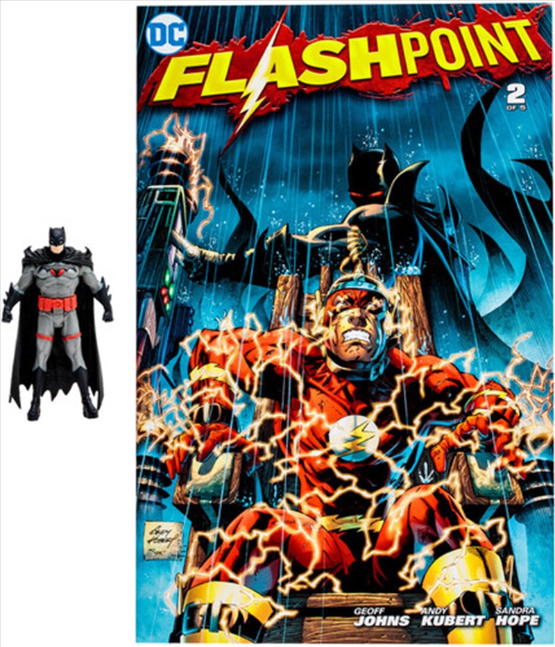 DC Direct - Flashpoint - Page Punchers - 3" Batman Figure with Comic/Product Detail/Figurines