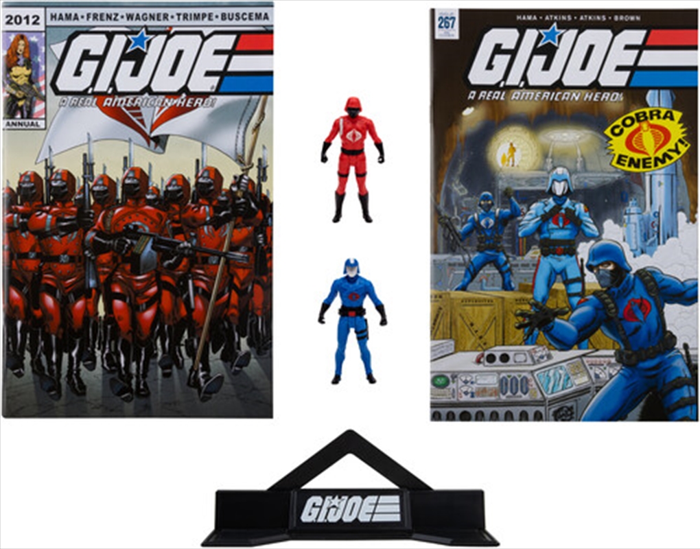 G.I. Joe - Page Punchers - 3" Cobra Commander and Crimson Guard Figures with Comics 2-Pack/Product Detail/Figurines
