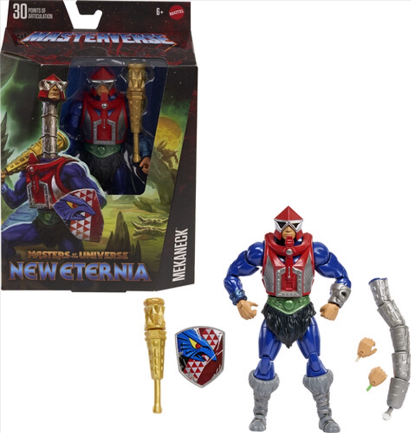Mattel Collectible - Masters of the Universe Masterverse New Eternia Mekaneck (He-Man, MOTU)/Product Detail/Figurines
