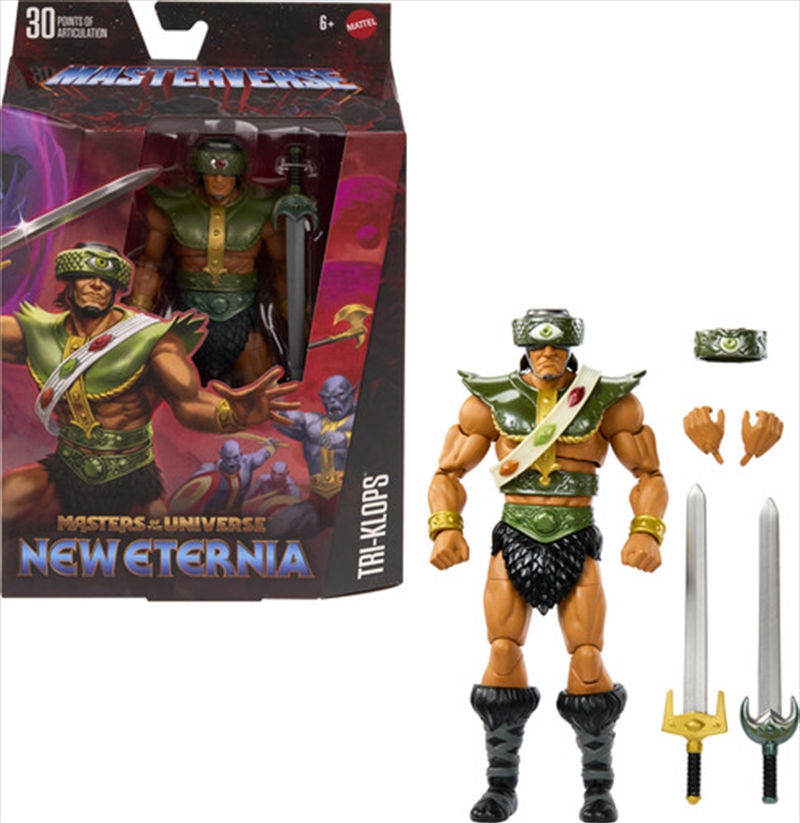 Mattel Collectible - Masters of the Universe Masterverse New Eternia Tri-Klops (He-Man, MOTU)/Product Detail/Figurines