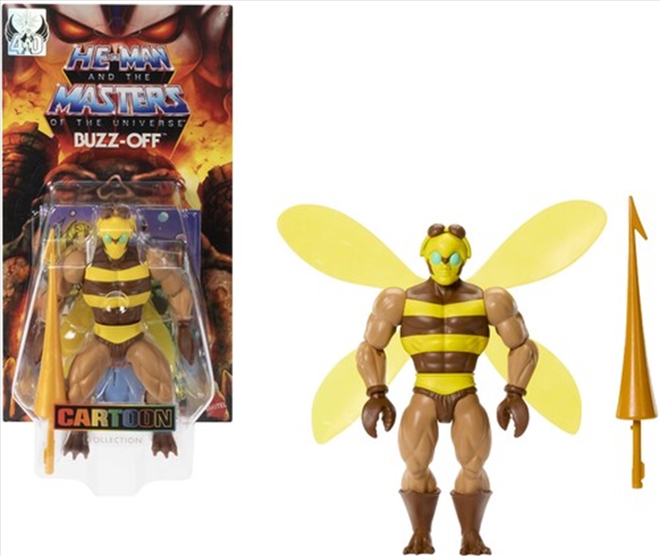Mattel Collectible - Masters of the Universe Origins Cartoon Buzz-Off (He-Man, MOTU)/Product Detail/Figurines