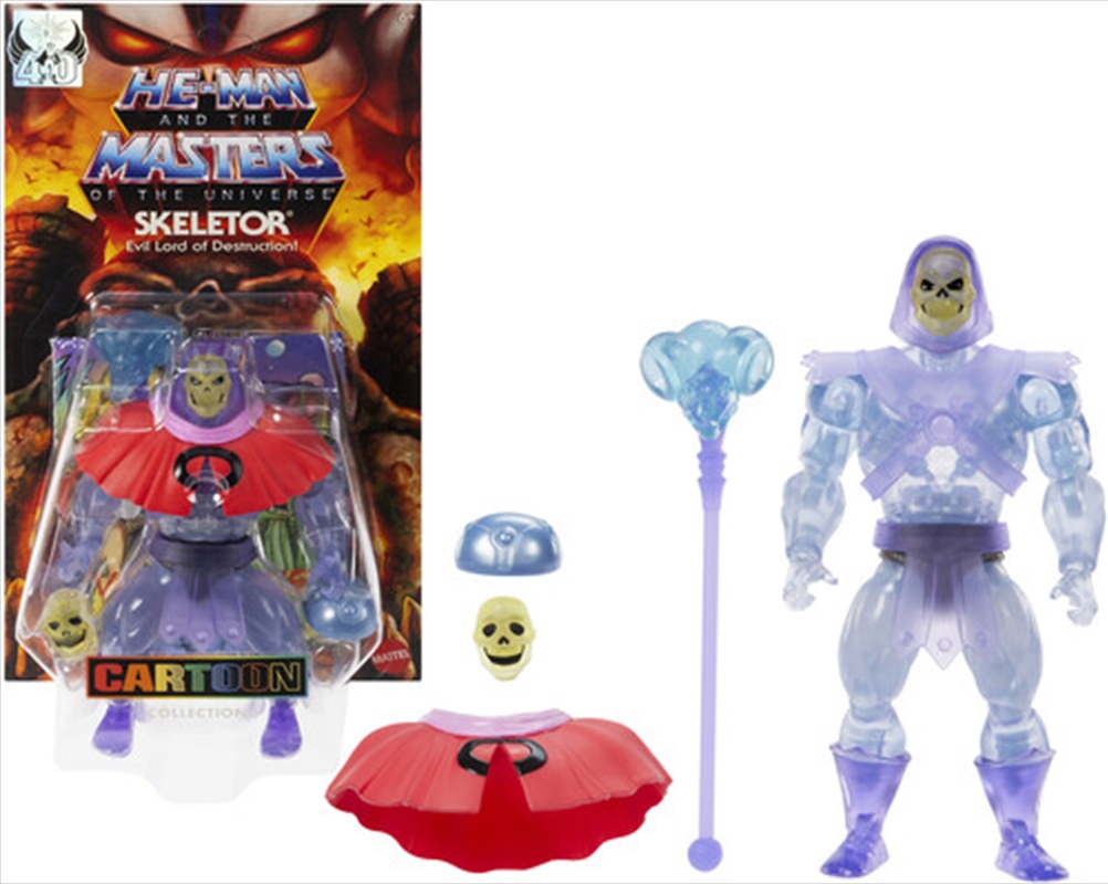 Mattel Collectible - Masters of the Universe Origins Cartoon Invisible Skeletor (He-Man, MOTU)/Product Detail/Figurines