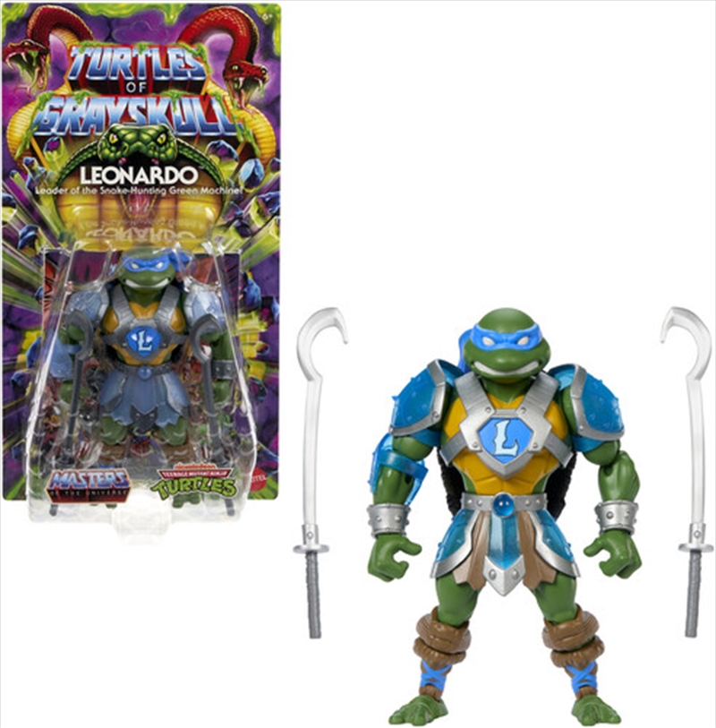 Mattel Collectible - Masters of the Universe Turtles of Grayskull Core Figure 6 (He-Man, MOTU, TMNT)/Product Detail/Figurines