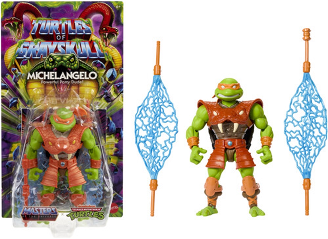 Mattel Collectible - Masters of the Universe Turtles of Grayskull Core Figure 5 (He-Man, MOTU, TMNT)/Product Detail/Figurines