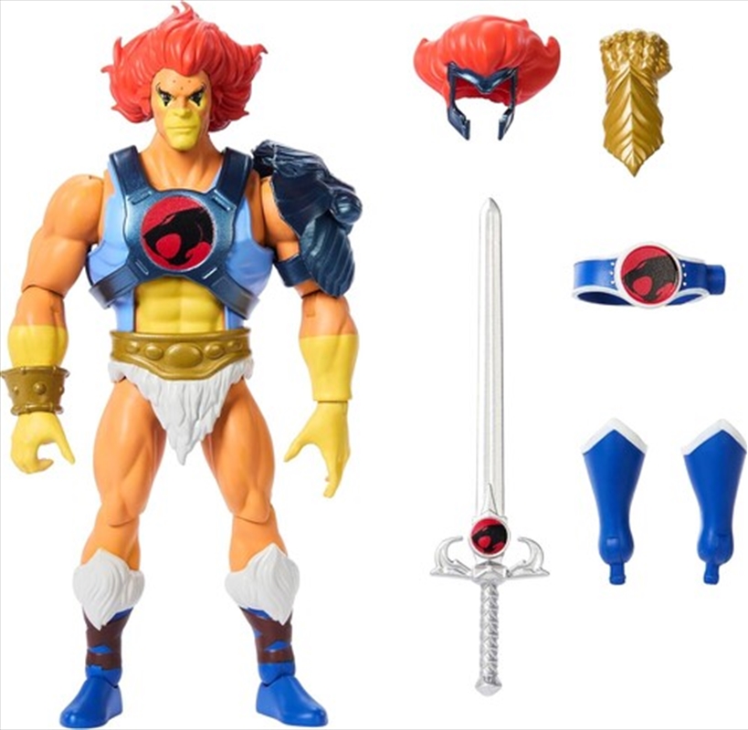 Mattel Collectible - Masters of the Universe Origins x ThunderCats Lion-O Action Figure (He-Man, MOT/Product Detail/Figurines