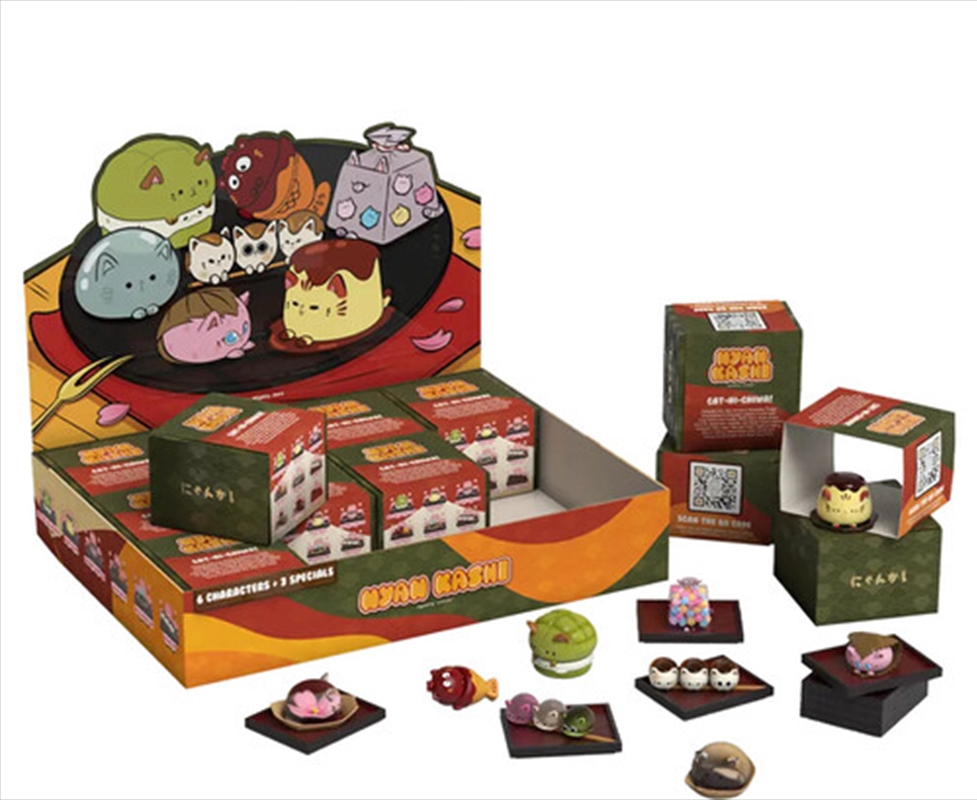 Mighty Jaxx - Nyan Kashi by Nyammy Treats Blind Box (One Random Figure per Purchase)/Product Detail/Figurines