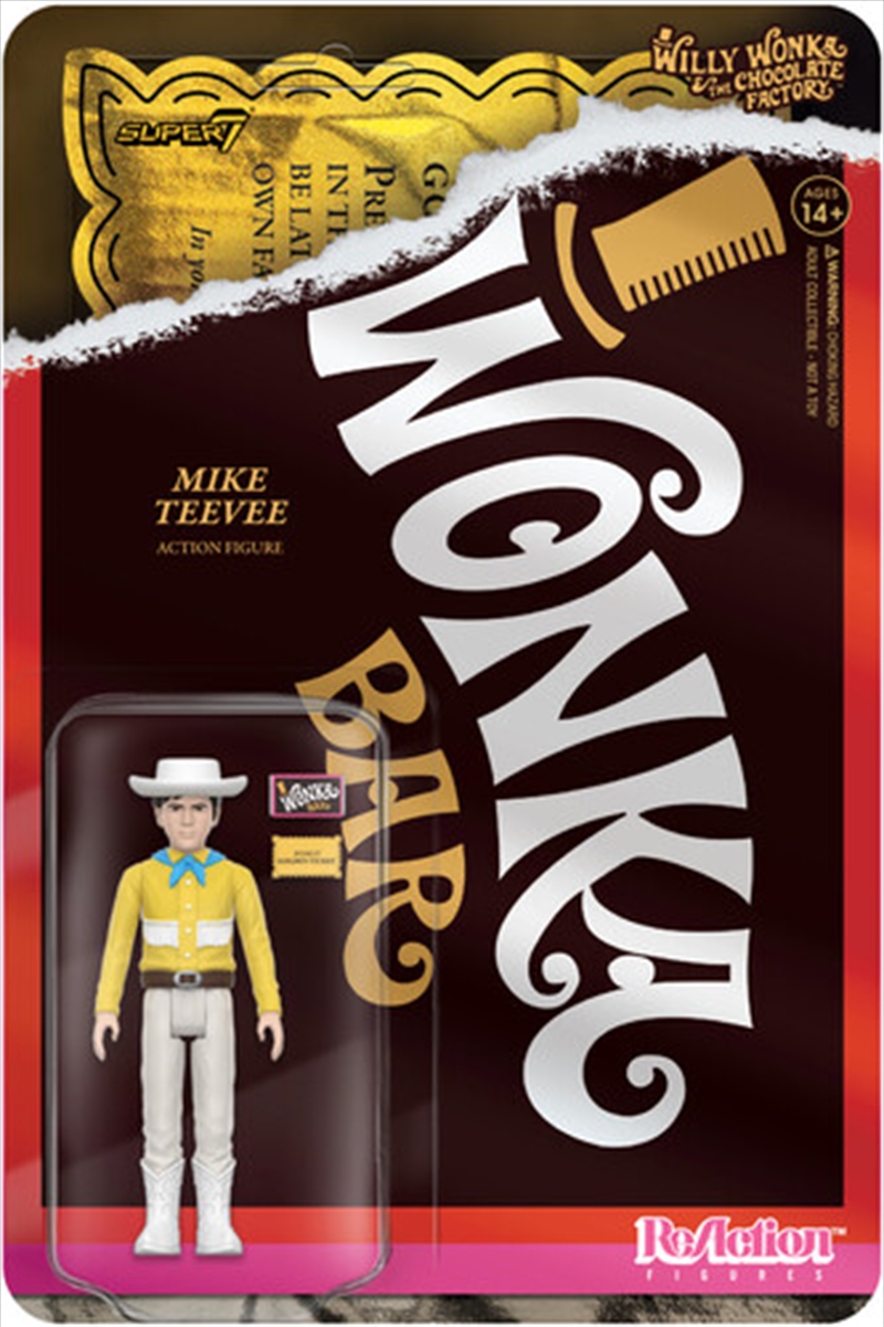 Super7 - Willy Wonka & The Chocolate Factory - Mike Teevee ReAction Figure Wv1/Product Detail/Figurines
