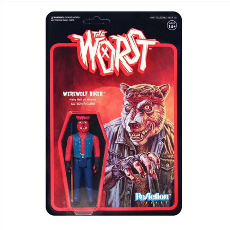 Super7 - The Worst - ReAction Figure - Werewolf Biker (Color 2)/Product Detail/Figurines