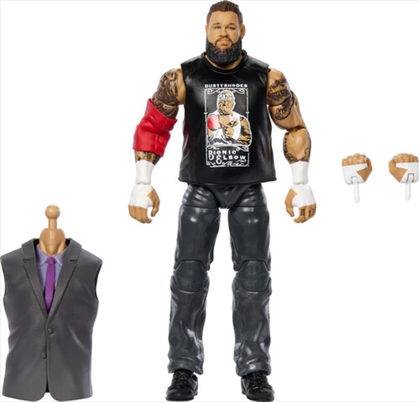 Mattel Collectible - WWE Elite Collection: Survivor Series 6" Kevin Owens Action Figure (With Build-/Product Detail/Figurines