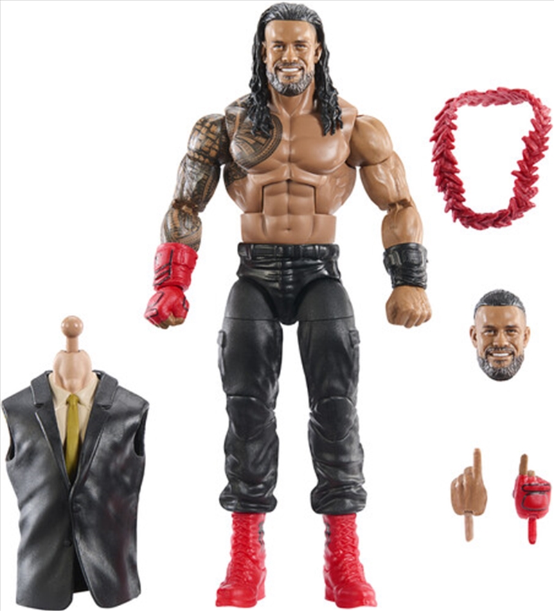Mattel Collectible - WWE Elite Collection 6" Summerslam Roman Reigns Action Figure with William Rega/Product Detail/Figurines
