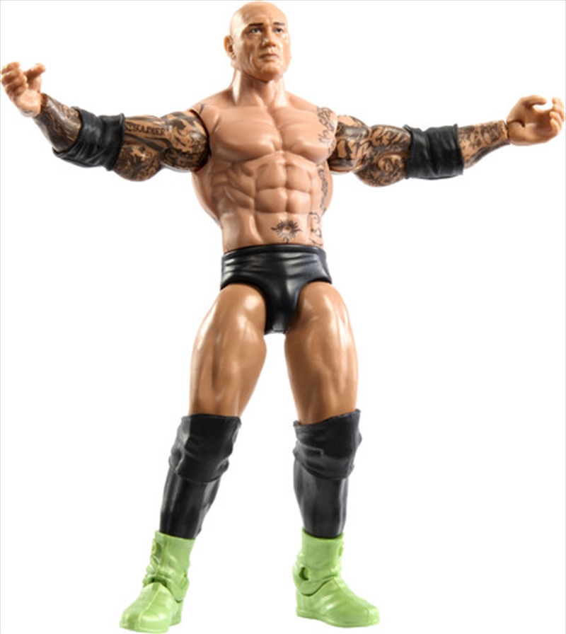 Mattel Collectible - WWE Main Event: WrestleMania 6" Batista Action Figure/Product Detail/Figurines