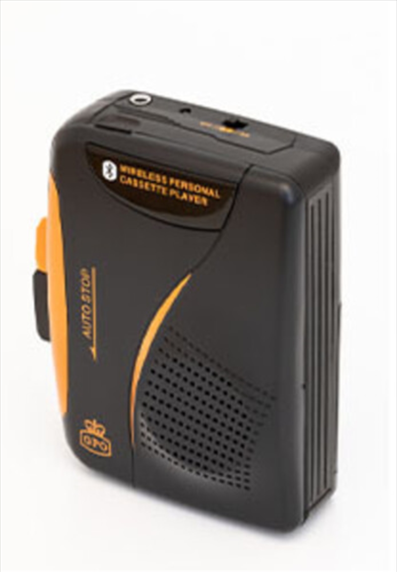 GPO W/938B/BT Bluetooth Portable Personal Cassette Player / Recorder W/Headphones (Black)/Product Detail/Media Players