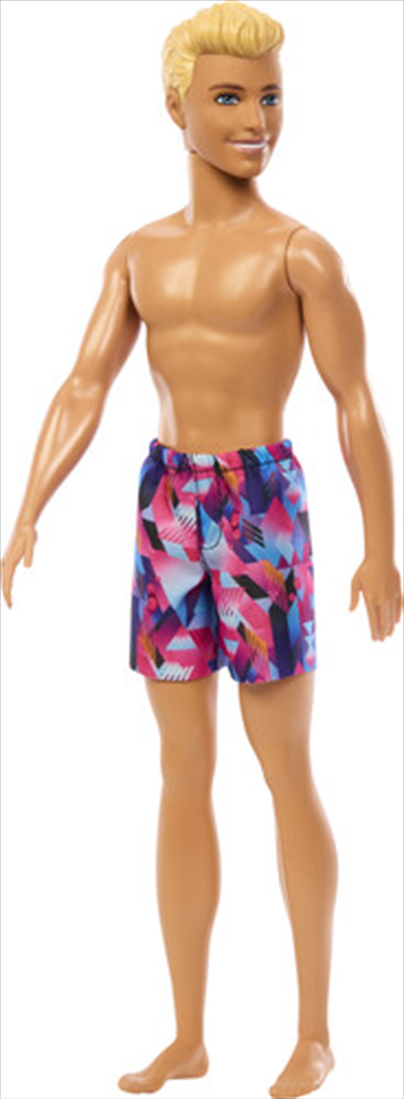 Mattel - Barbie Beach Ken with Blond Hair, Wearing Purple Swimsuit/Product Detail/Toys