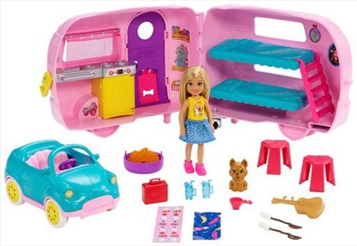 Mattel - Barbie Club Chelsea Camper Playset with Chelsea Doll/Product Detail/Toys