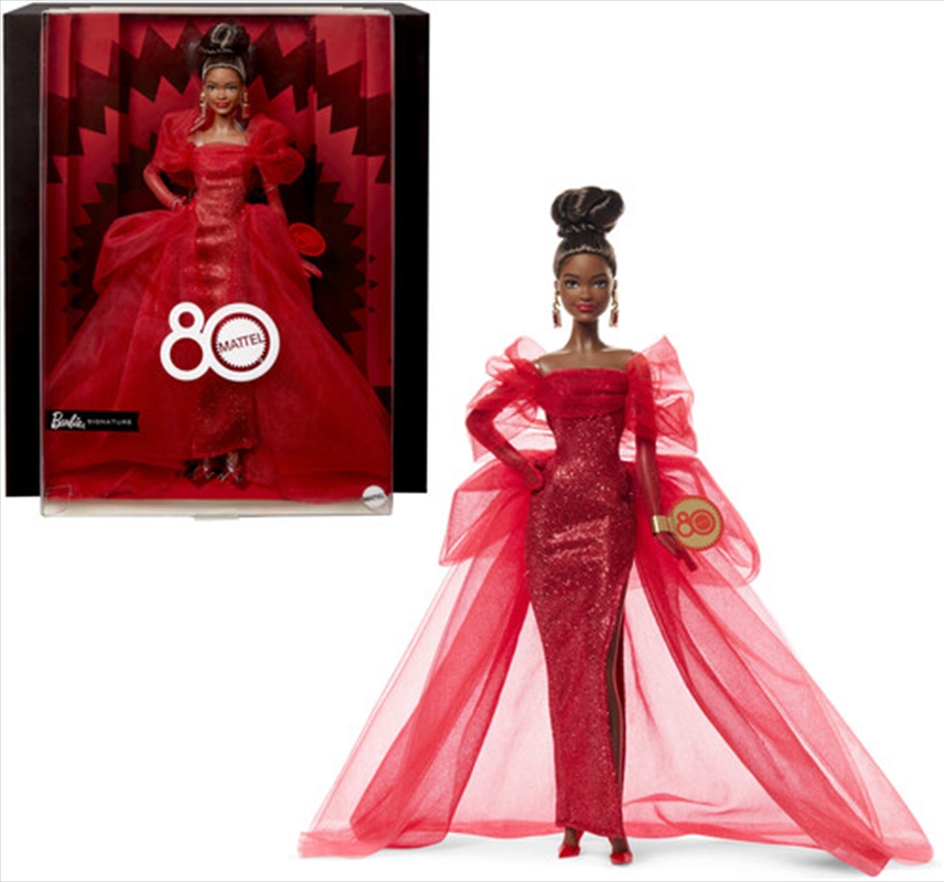Mattel Collectible - Barbie Signature Mattel 80th Anniversary Doll Brunette/Product Detail/Toys