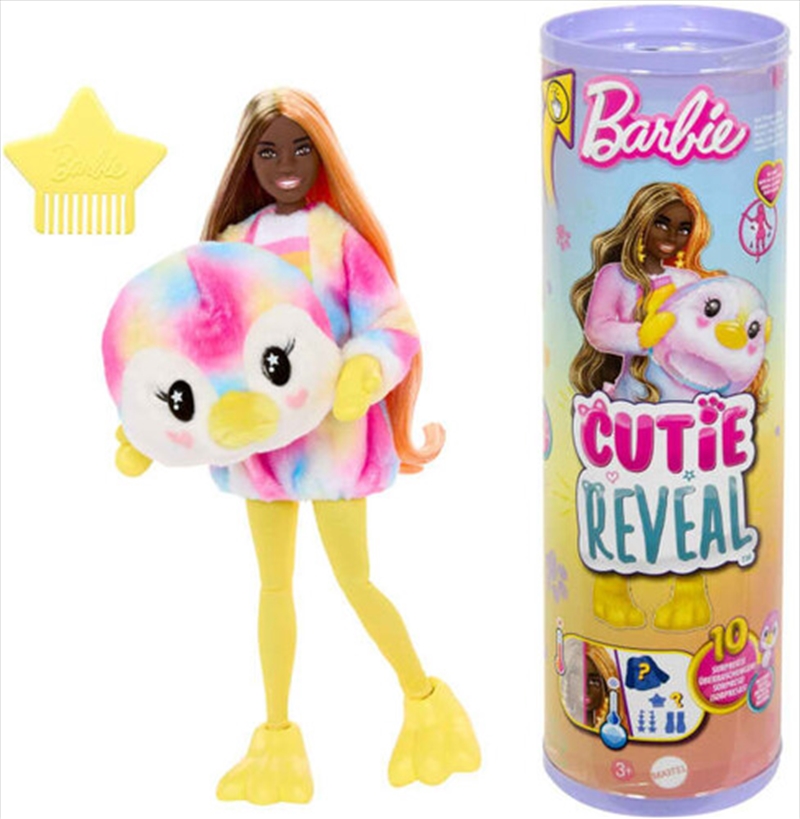 Mattel - Barbie Cutie Reveal Color Wow Series Barbie Penguin/Product Detail/Toys