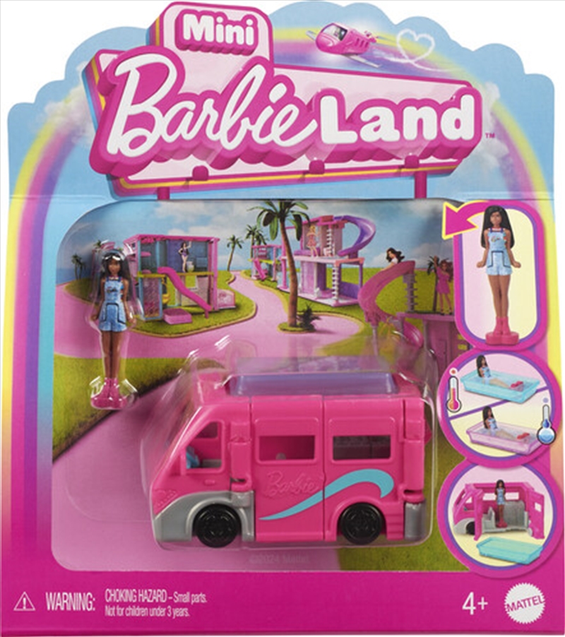 Mattel - Barbie Mini BarbieLand Dreamcamper Doll & Vehicle/Product Detail/Toys
