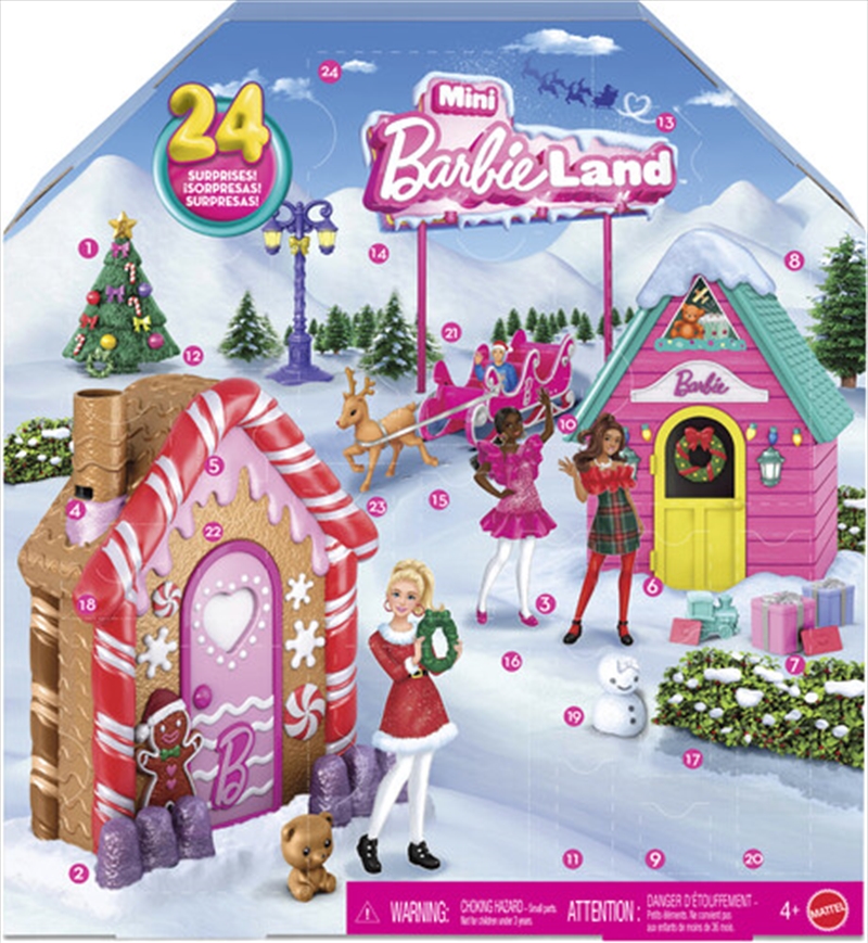 Mattel - Barbie Mini Barbieland Advent Calendar/Product Detail/Calendars & Diaries