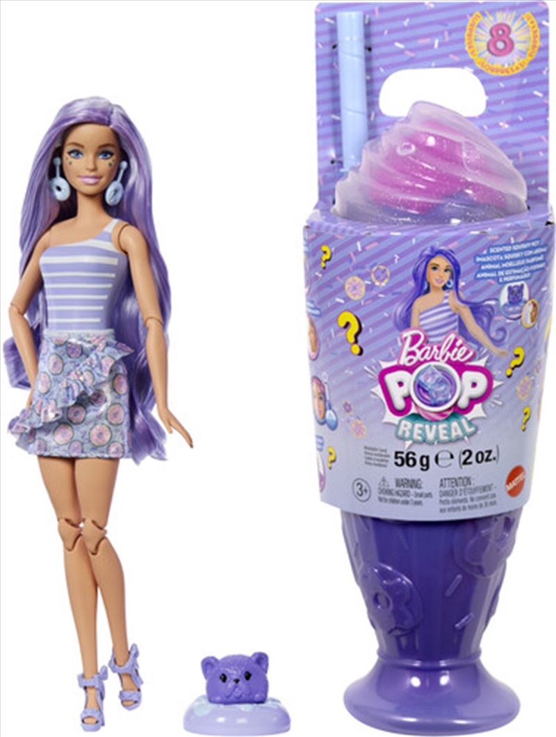 Mattel - Barbie Pop Reveal Treats Series, Purple Doll/Product Detail/Toys