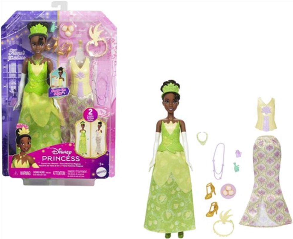 Mattel - Disney Princess Tiana 2-in-1 Stories Fashion Doll/Product Detail/Toys
