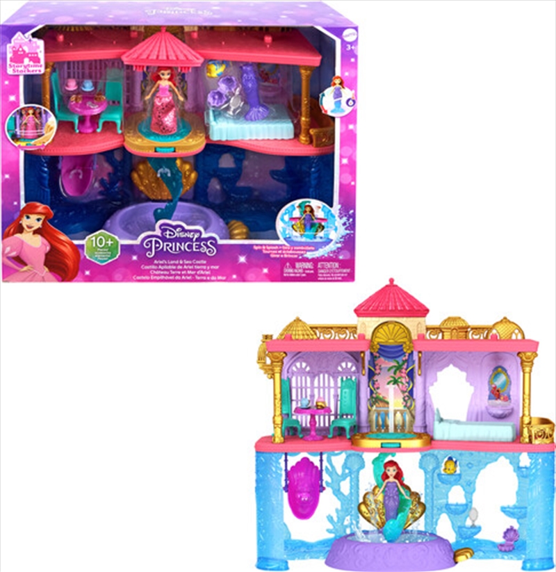 Mattel - Disney Princess Storytime Stackers Ariel's Land & Sea Castle/Product Detail/Toys