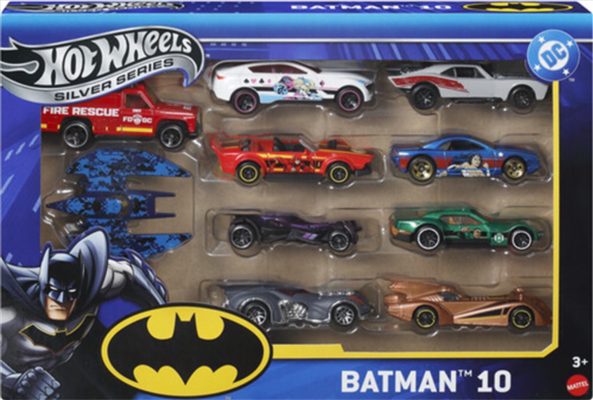Mattel - Hot Wheels Silver Series Batman 10-Pack/Product Detail/Toys
