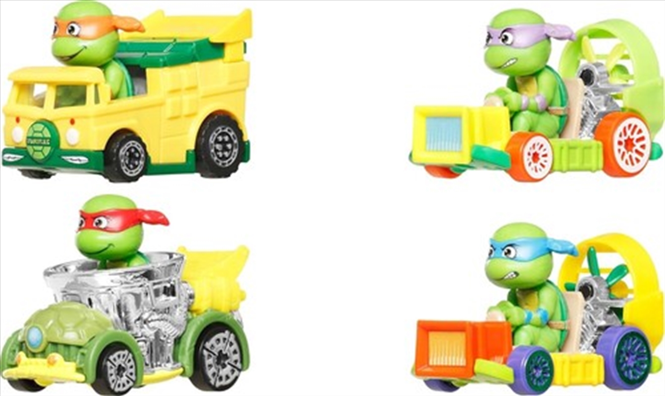 Mattel - Hot Wheels Racerverse Tmnt 4-Pack/Product Detail/Toys