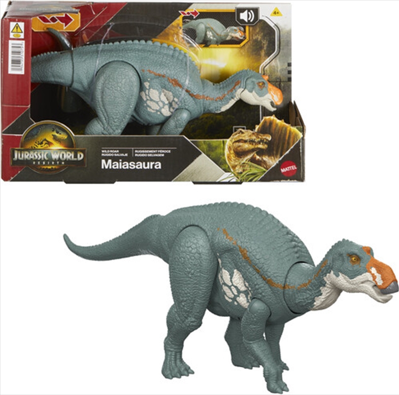 Mattel - Jurassic World: Rebirth Wild Roar Maiasaura/Product Detail/Toys